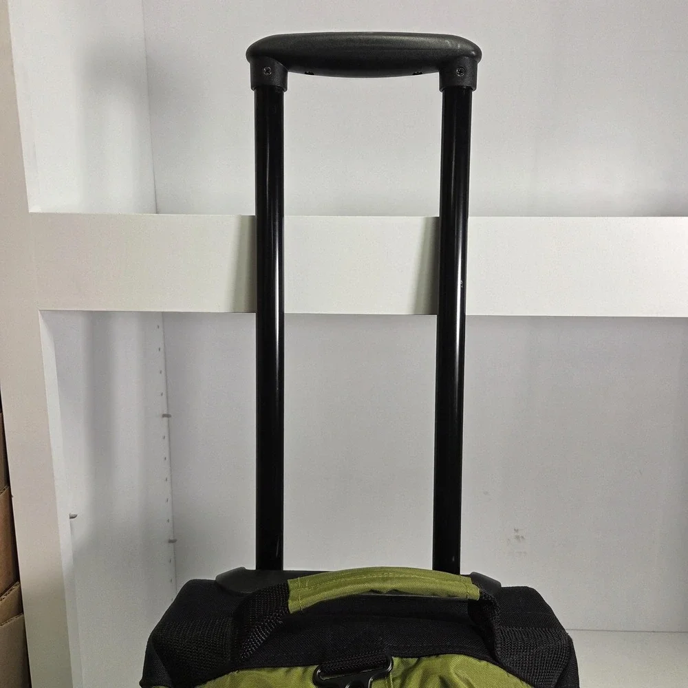L.L. Bean Rolling Duffel Bag Green 25